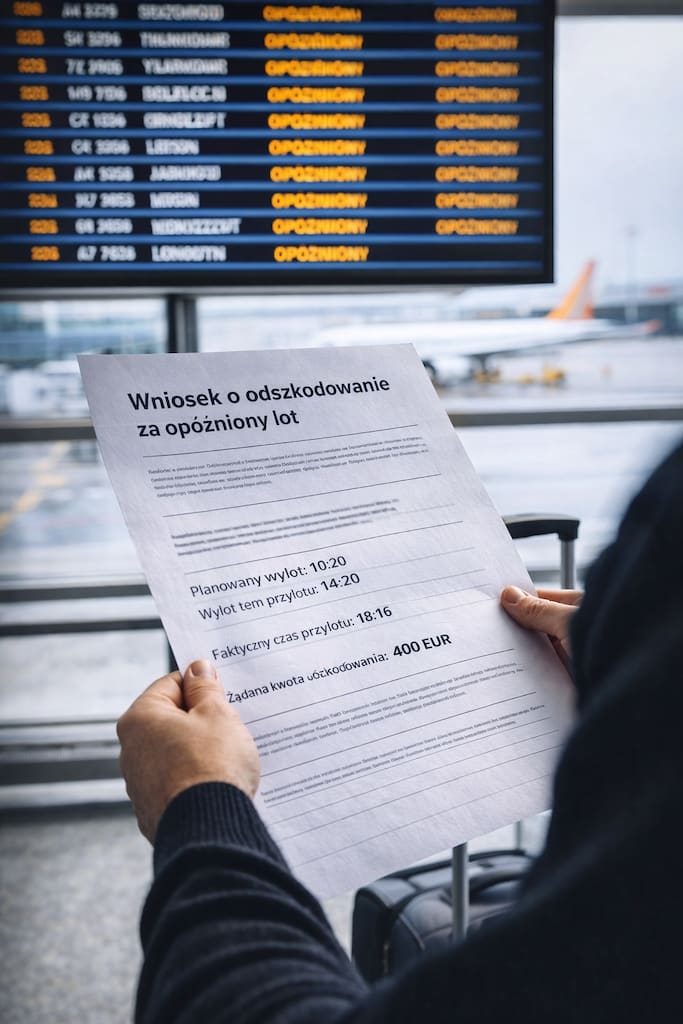 TSUE potwierdza – przy odszkodowaniu za opóźniony lot decyduje pierwotny rozkład – wyrok w sprawie C-558/24 wzmacnia roszczenia pasażerów linii lotniczych