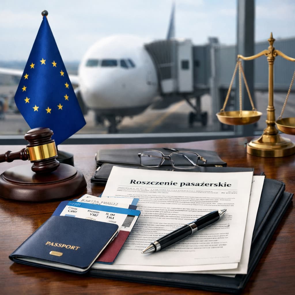 Zwrot pieniędzy za odwołany lot z prowizją pośrednika – wyrok TSUE w sprawie C 45/24