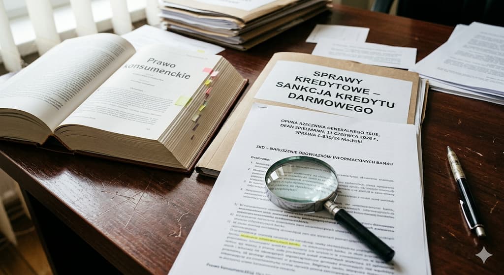 Opinia Rzecznika Generalnego TSUE z dnia 11 czerwca 2026 r. w sprawie sankcji kredytu darmowego